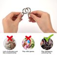 thumbnail image 4 of 20pcs Metal Wire Puzzles Set IQ Puzzle Mind Brain Teasers Training Educational Toys Wire Puzzle, 4 of 6