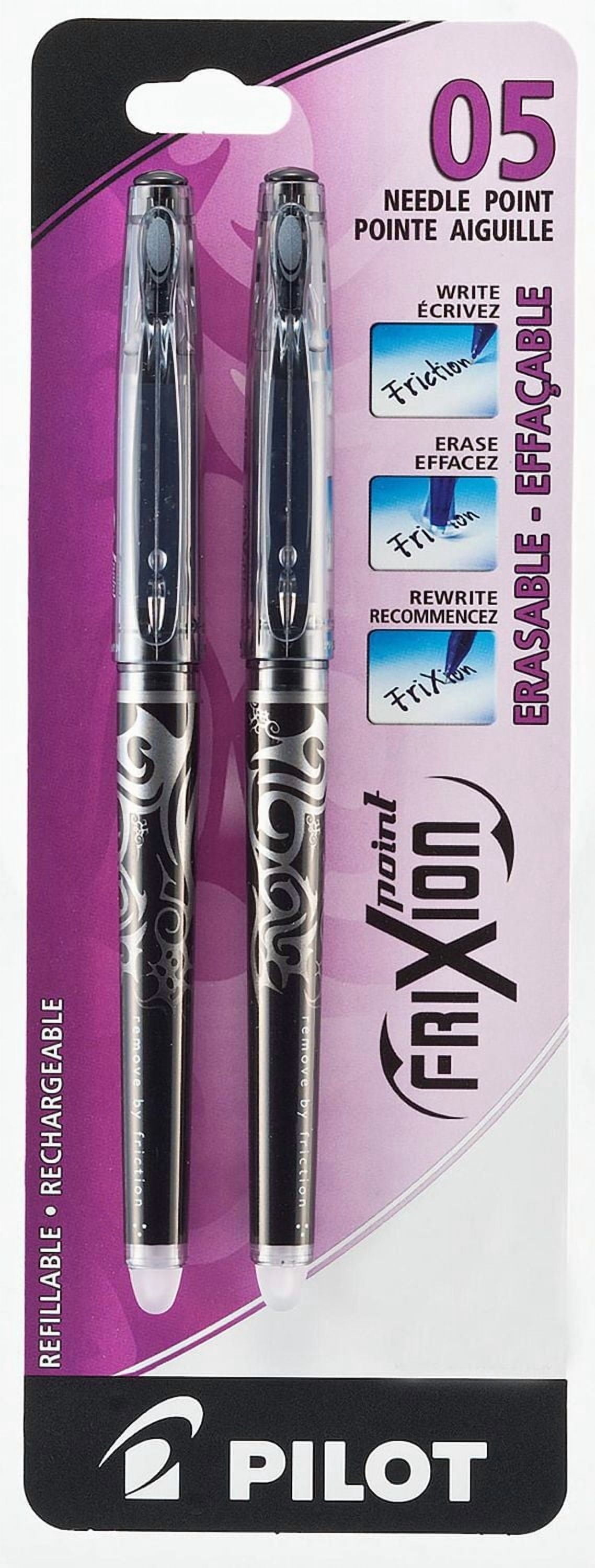 FriXion Point Erasable Pens - Black