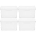 thumbnail image 1 of SHISUYAN 4pcs Photo Organizer Box Storage for Photos and Greeting Cards, 1 of 8