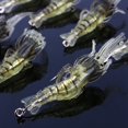 thumbnail image 1 of Soft Shrimp Bait,10pcs Shrimp Simulation Soft Prawn Bait Prawn Lure Meticulously Designed, 1 of 7