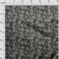 thumbnail image 3 of oneOone Cotton Flex Gray Fabric Asian Floral Craft Projects Decor Fabric Printed By The Yard 40 Inch Wide, 3 of 4