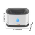 thumbnail image 4 of Humidifiers For Bedroom Large Room, Usavan 1L Quiet Warm Mist Humidifier, Adjustable 360° Mist Oil Diffuser for Home Office Desk Night Light, 4 of 6