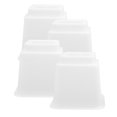 thumbnail image 4 of Pieds de Meubles de Lit Réglables 3 Pouces, 5 Pouces Ou 8 Pouces, Robustes - Ensemble de Lit Blanc 5 Pouces 4 Pcs, 4 of 8