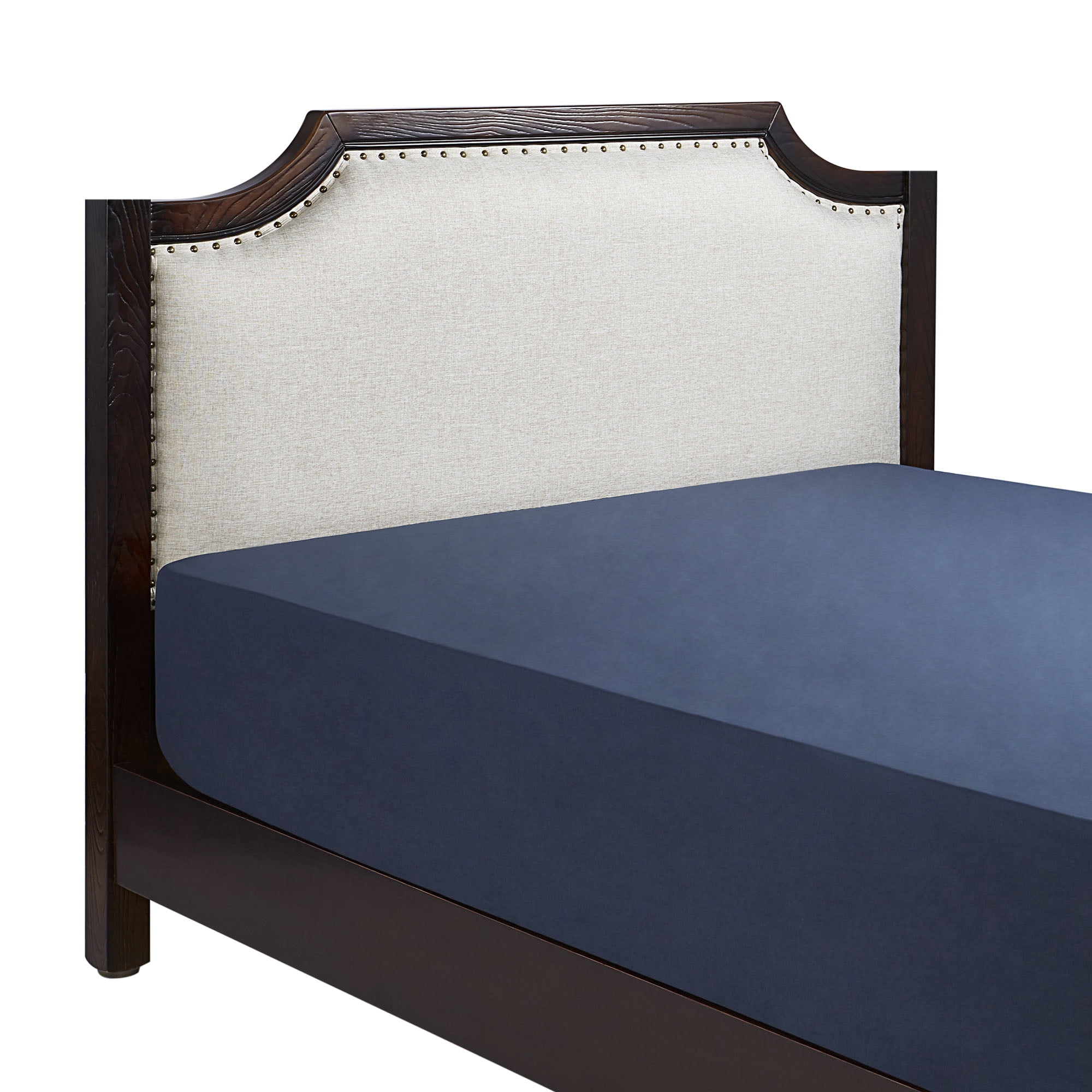 Drap-housse bleu foncé Mainstays, grand