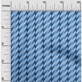 thumbnail image 2 of oneOone Rayon Blue Fabric Abstracts Sewing Craft Projects Fabric Prints By Yard 56 Inch Wide, 2 of 5