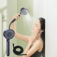 thumbnail image 1 of SuoKom Showerhead Ensemble à Main Douche à Main avec Tuyau 5 Réglages de Jet Haute Pression pour Douche de Gym, 1 of 8
