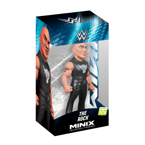 12 cm (4 pouces) Minix Collectible Figurine WWE - The Rock