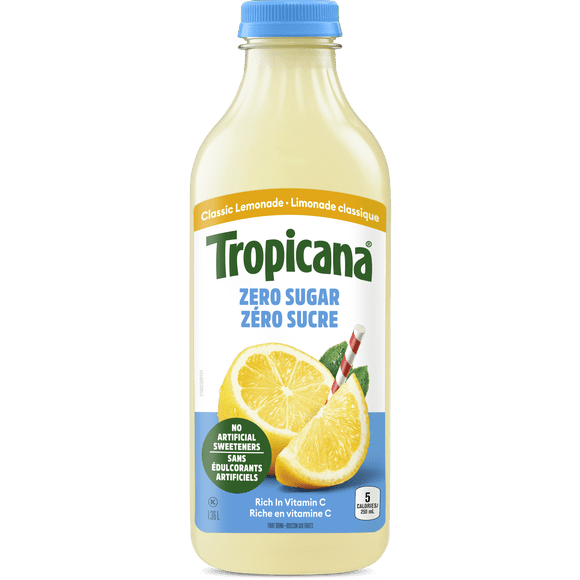 Tropicana Zero Sugar Classic Lemonade 1.36L