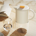 thumbnail image 3 of Opening and Closing Water Kettle,High Temperature Glass, Tea Brewing, Hot and Cold Water Cup, 3 of 6