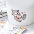thumbnail image 3 of Cat Stickers Decals, Durable Strong Adhesive 45pcs Multipurpose Cartoon Animal Stickers Decorative  for DIY Craft for Photo Albums, 3 of 7