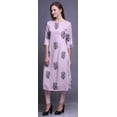 thumbnail image 4 of Bimba Kurta à Manches 3/4 Imprimée Kurti Droite Vêtements d'Été pour Femmes, 4 of 6