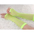 thumbnail image 4 of Unique Bargains Gants Résille Sans Doigts Longueur Coude pour Femmes 2 Paires, 4 of 4