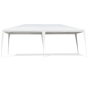 Patiojoy 10'x20' Outdoor White Wedding Party Event Tent Gazebo Canopy Pavilion