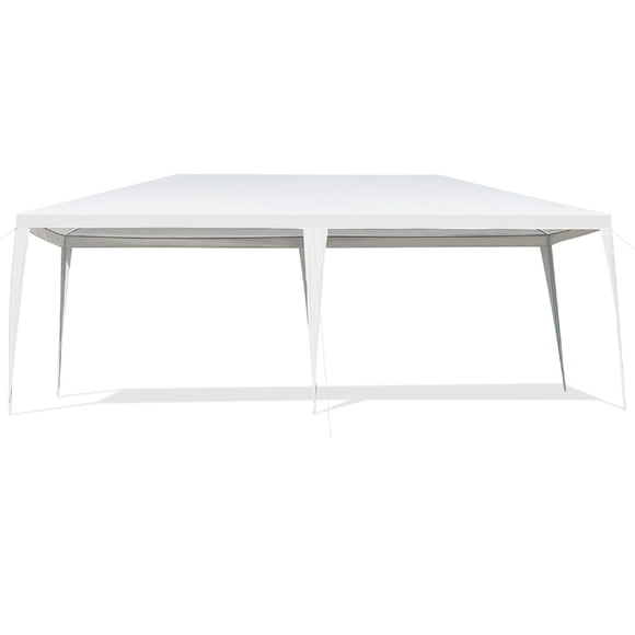 Patiojoy Pavillon de Mariage et de Fête Extérieur Blanc 10'x20 Pieds pour Événements, Auvent de Gazebo