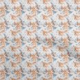 thumbnail image 1 of oneOone Rayon Brown Fabric Abstracts Sewing Craft Projects Fabric Prints By Yard 56 Inch Wide, 1 of 5