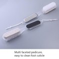 thumbnail image 4 of 4 in 1 Pedicure Paddle Foot Rasp File Pumice Stone Brush for Dead Skin Removal Use on Dry Skin Clean After Use, 4 of 8