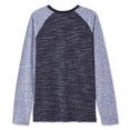 thumbnail image 2 of George Boys' Long Sleeve Henley Tee, 2 of 2