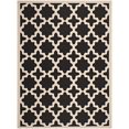 thumbnail image 3 of Safavieh Courtyard Black Indoor Outdoor Rug - 9' x 12', 3 of 4