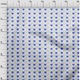 thumbnail image 3 of oneOone Rayon Medium Blue Fabric Poker Card Sewing Material Print Fabric by The Yard 56 Inch Wide, 3 of 4