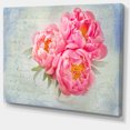 thumbnail image 3 of Design Art - Pivoines Roses dans un Vase Blanc, 3 of 4