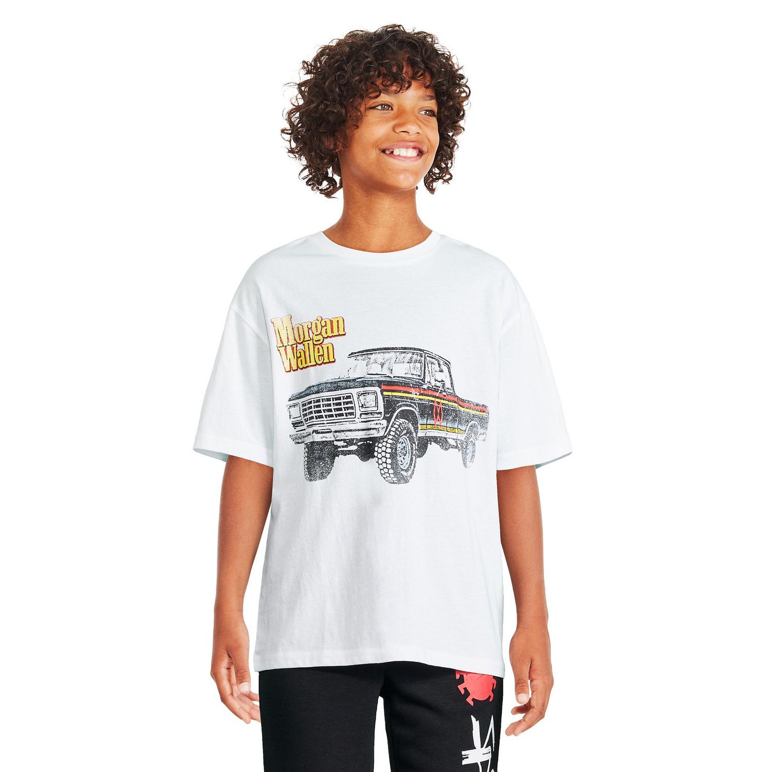 T-shirt à manches courtes Morgan Wallen pour garçons