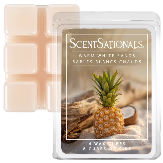 Cubes de cire parfumée ScentSationals - Warm White Sands