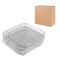 thumbnail image 2 of 3 Pieces Air Fryer Rack Fried Basket Support Chips Air Fryer Accessories Drying square 21cm, 2 of 9