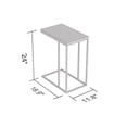 thumbnail image 2 of Safdie & Co. Accent Table C-Shaped Marble Gold Metal, 2 of 4