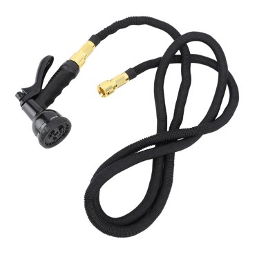 7.5m Garden Watering Hose High Pressure Spray Nozzle Expandable Leakproof Watering Pipe for Car Washing, Plant Irrigation