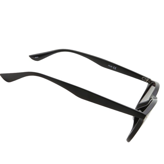 grinderPUNCH Lunettes de Lecture à Monture Noire pour Hommes et Femmes +1.25