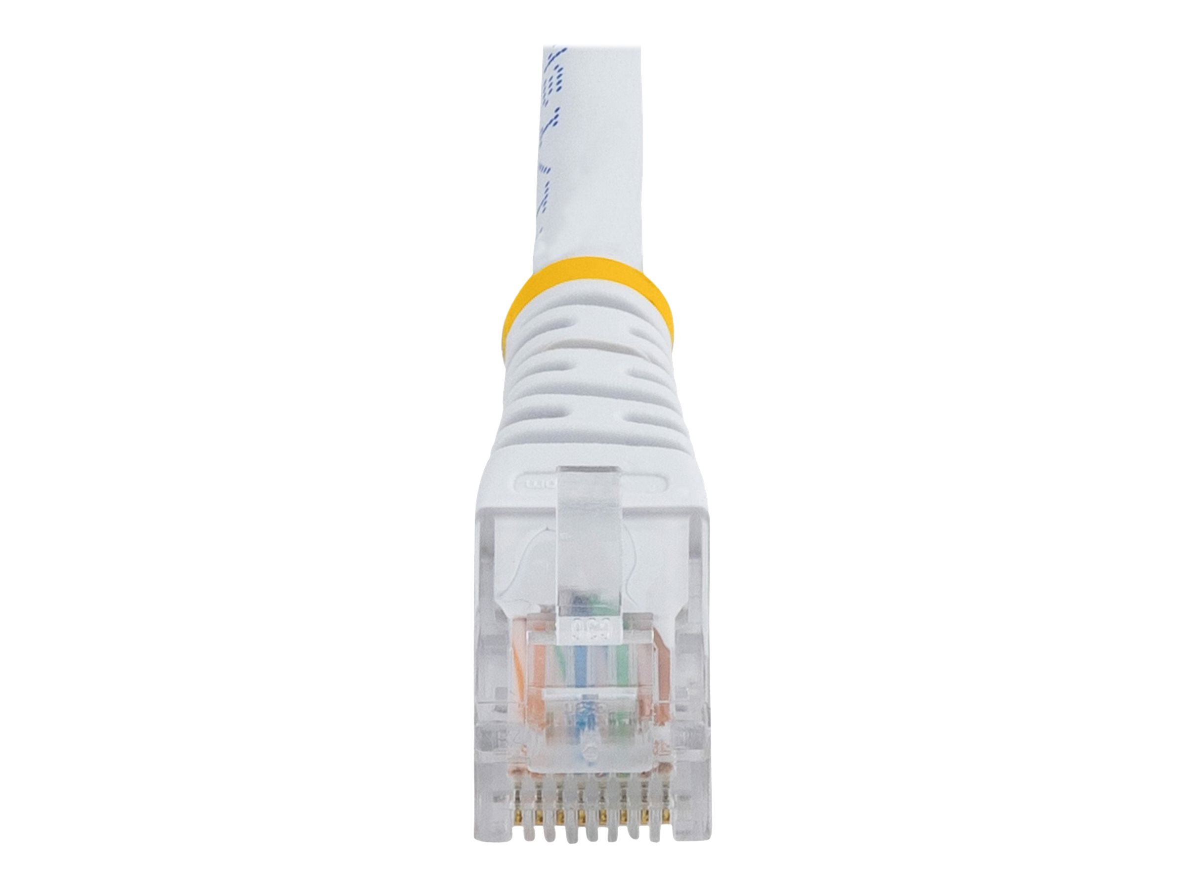 StarTech.com Câble Ethernet Cat5e - 25 Pi - Blanc - Câble de Raccordement - Câble Cat5e Moulé - Long Câble Réseau - Cordon Ethernet - Câble Cat 5e - 25 Pi (M45PATCH25WH) - Câble de Raccordement - RJ-45 (m) vers RJ-45 (m) - 25 Pi - UTP - Cat 5e - Moulé - Blanc - pour P/N : PM1115UW, PM1115UWEU