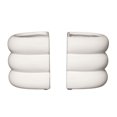 thumbnail image 3 of Beautiful 4" x 5" Bubble White Ceramic Bookends by Drew Barrymore (2 Count), 3 of 6