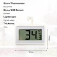 thumbnail image 3 of fastboy 2x White Room Thermometer With Waterproof LCD Display Fast Read Accurate Kitchen Thermometer, 3 of 6