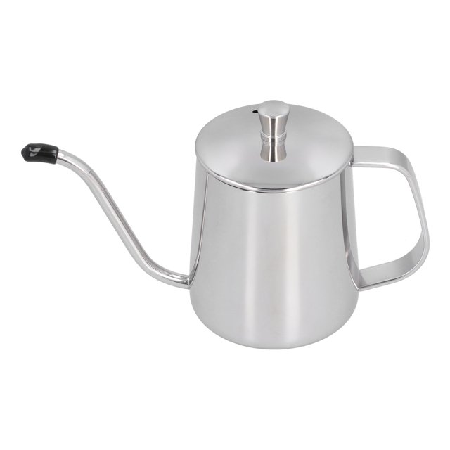 350ml Coffee Pot Food Grade Stainless Steel Long Mouth Gooseneck Coffee Kettle for Home Kitchen