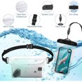 thumbnail image 2 of MATEPROX Waterproof Phone Pouch, Universal Water Proof Case Bags with Lanyard/Arm/Waist Strap, 2 Packs, 2 of 6