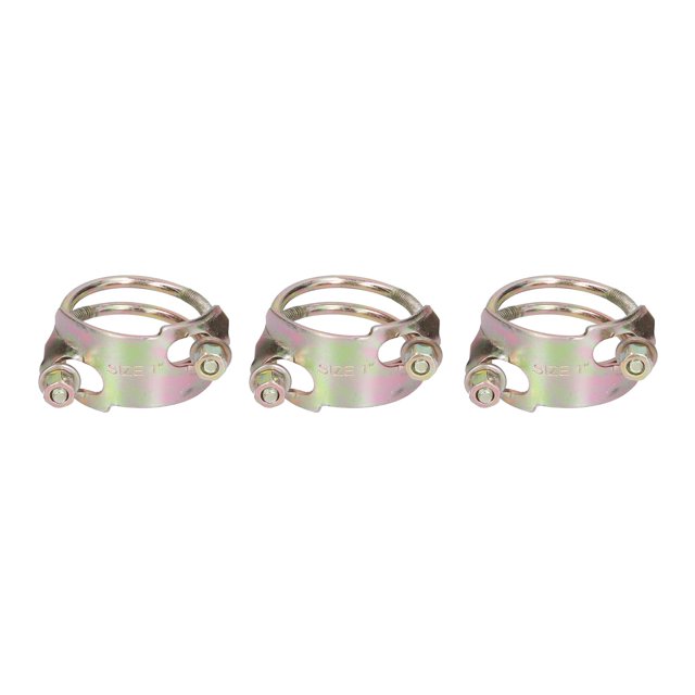 Colliers de Tuyau à Double Fil, Réglables pour Empêcher l'Extrusion. Collier de Tuyau à Résistance pour Usage Industriel pour Tuyau d'Eau Fixe pour Usage Domestique 1.5-51