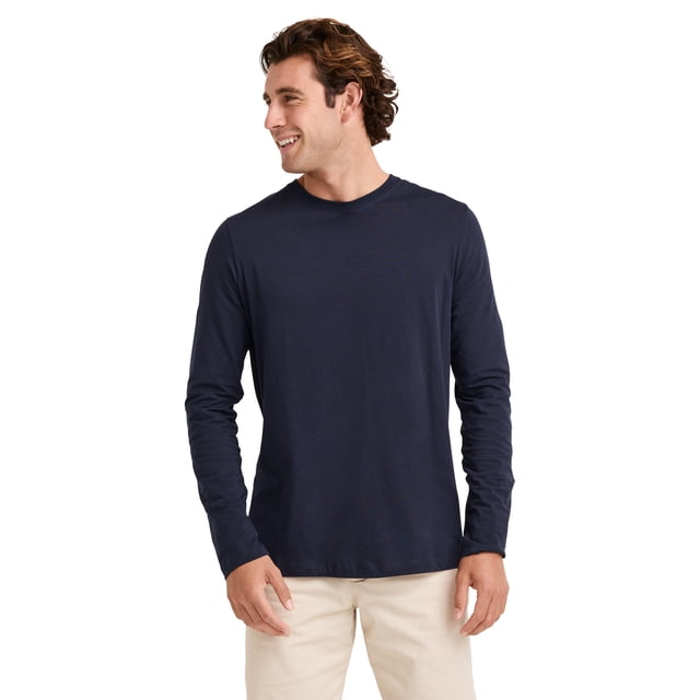 Jockey T-Shirt à Manches Longues à Col Ras du Cou Made2Fit pour Hommes