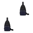 thumbnail image 4 of kurtrusly Hands Free No Burden Outdoors Chest Bag Soft Polyster Large Capacity Easy To Carry Chest Bag For Men blue 2Set, 4 of 6