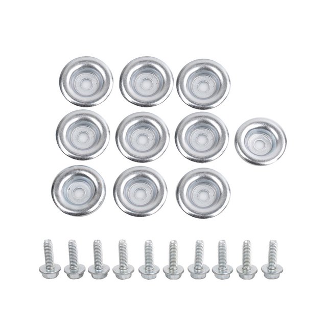 fastboy 20 Pieces/Set Aluminium Auto Skid Plate Washer Replacing Professional Nonslip Bolts Accessories Replacement for RS1 RZR