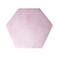 thumbnail image 1 of WIFKLSIIPG Rug Pad Mat ​for Playhouse Play Tent Soft Coral Pink Hexagon Carpet, 1 of 4