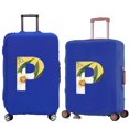 thumbnail image 1 of Luggage Cover Travel Suitcase Protective Cover for Trunk Case 18 ''-28 '' Foldable Elastic Suitcase Cover Floral Lettern Pattern 8floral P S, 1 of 1