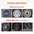 thumbnail image 3 of VEVOR 16" Wheel Rim Cover Hubcaps Set of 4 Sturdy Hubcap for All Weather Use, 3 of 9