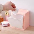 thumbnail image 3 of Poubelle Murale pour Maison Bureau Lavabo Cuisine Commode (Rose), 3 of 8