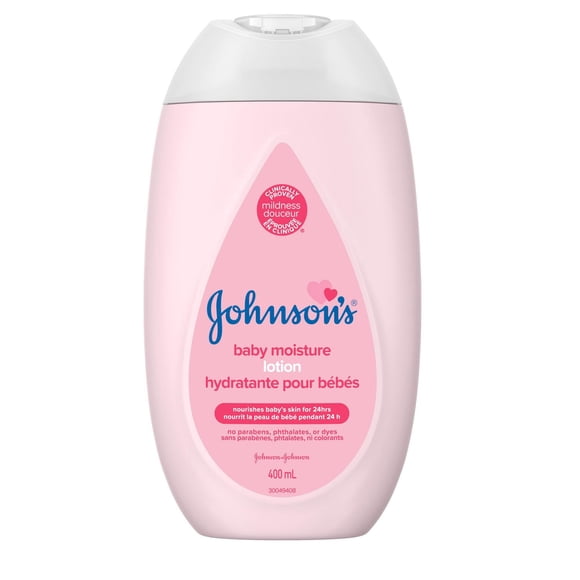 Johnson’s Baby Lotion - Coconut Oil Body Moisturizer - Dry Skin - Baby Skin Care Product - 400 mL, Fragrance Free