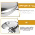 thumbnail image 3 of EIGTHTAIL Casserole en Acier Inoxydable Casserole Portable avec Couvercle, 3 of 7