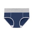thumbnail image 4 of Bigersell Womens Underwear Packs 5 Pack Patchwork Cotton Brief Seamless Underwear Multi-Pack Plus Size No Lines Panties Ladies No Show Full Coverage Underpants R-Multicolor 5XL, 4 of 8