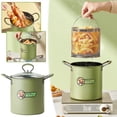 thumbnail image 1 of Friteuse de Comptoir, Mini Friteuse pour Petits Lots, Sécuritaire pour la Cuisinière avec Surface Antiadhésive et Poignée Froide, 1 Unité, 1 of 9