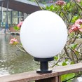 thumbnail image 4 of MasteelfCA Outdoor Post Light 15cm Yard Light Deck Post Light Outdoor Patio Column Light, 4 of 7