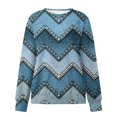 thumbnail image 4 of 2023 Sweat à Capuche Surdimensionné pour Femmes Col Rond Mode Décontractée Manches Longues Imprimé Chandail en Molleton Hauts Blouse Costumes Halloween/noël 50 % de Réduction Liquidation, 4 of 5