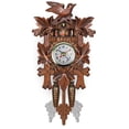 thumbnail image 3 of Cuckoo Wall Clock Bird Wood Hanging Decorations for Home Cafe Restaurant, 3 of 3
